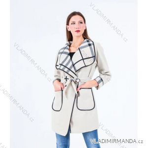 Women's Autumn Long Sleeve Coat (S/M ONE SIZE) ITALIAN FASHION IMPLM22818000019