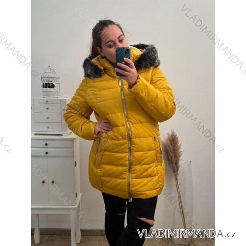 JACKET JACKET WOMEN (4XL-7XL) TA FASHION TAF2210NU-T <div><p>Yellow</p>
</div> 5XL