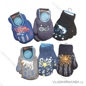 Warm children's boy's mittens gloves (14cm) sandrou SAN23R7651