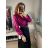 Body ala blouse elegant long sleeve women's (S/M ONE SIZE) ITALIAN FASHION IMM22LS17519 black S/M