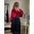 Body ala blouse elegant long sleeve women's (S/M ONE SIZE) ITALIAN FASHION IMM22LS17519 black S/M
