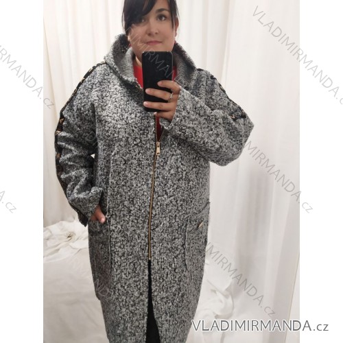 Šaty košilové dlouhý rukáv dámské (S/M ONE SIZE) ITALSKÁ MÓDA IMBM22WEST <div><p>Gray</p>
</div> XL/2XL