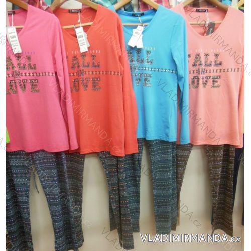 Pajamas long ladies (m-3xl) BENTER 65515
