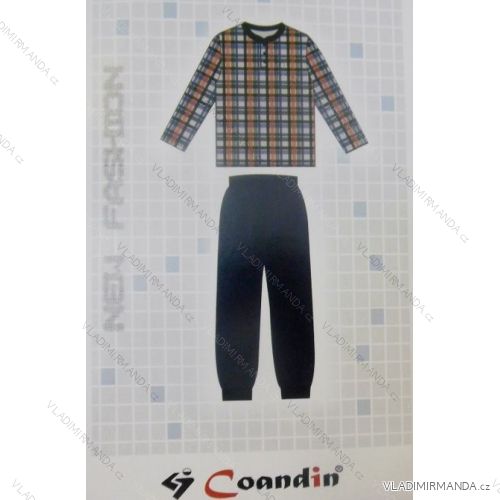 Pajamas long men's cotton (m-3xl) COANDIN S3209-04
