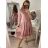 Women's elegant party long sleeve dress (S/M ONE SIZE) ITALIAN FASHION IM322282 Wine S/M