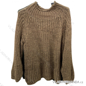 Women's Long Sleeve Sweater (S / M ONE SIZE) ITALIAN FASHION IMM219072