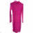 Women's Long Sleeve Turtleneck Knit Dress (S/M ONE SIZE) ITALIAN FASHION IMM22UN8396