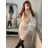 Women's Long Sleeve Turtleneck Knit Dress (S/M ONE SIZE) ITALIAN FASHION IMM22UN8396