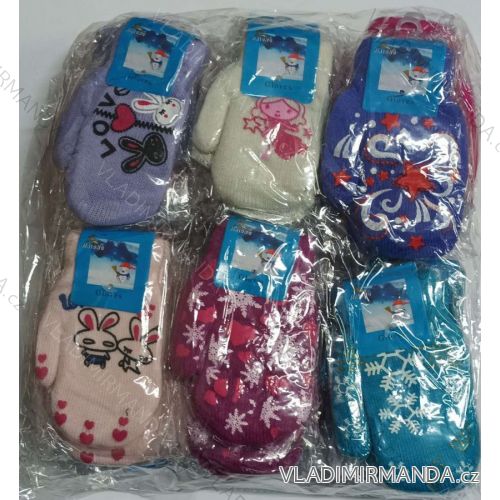 Gloves mittens strong children's girl 12-13cm  JIALONG JIA22P0002