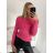 Women's Long Sleeve Sweater (S / M ONE SIZE) ITALIAN FASHION IMM219072