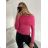 Women's Long Sleeve Sweater (S / M ONE SIZE) ITALIAN FASHION IMM219072