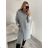 Women's flannel jacket (S / M ONE SIZE) ITALIAN FASHION IMC211073 M / L Black