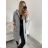 Women's flannel jacket (S / M ONE SIZE) ITALIAN FASHION IMC211073 M / L Black