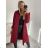Women's flannel jacket (S / M ONE SIZE) ITALIAN FASHION IMC211073 M / L Black