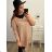 Women's elegant party long sleeve dress (S/M ONE SIZE) ITALIAN FASHION IM322282