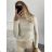 Blouse long sleeve with ruffles women (UNI S / L) ITALIAN FASHION IMK20159