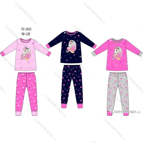 Pajamas long sleeve children's girls (98-128) SEASON SEZ22PZ-2601