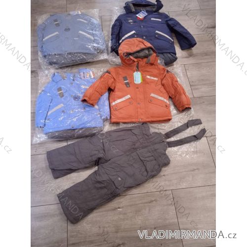 Set winter pants warm and jacket children's warm boys and boys (98-128) KUGO B303AB