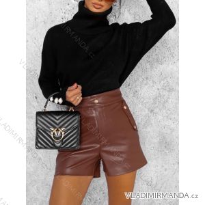 Women's Long Sleeve Turtleneck Sweater (S/M ONE SIZE) ITALIAN FASHION IMWGS223667