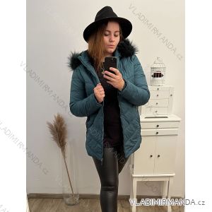 Bunda Zimní s kapucí nadrozměr (4XL-9XL) Victoria rossi ELR22ROSE9330