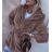 Women's Long Sleeve Coat (S/M ONE SIZE) ITALIAN FASHION IMWL22023