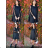 Women's Elegant Long Sleeve Dress (S/M ONE SIZE) ITALIAN FASHION IMPLI2220433lurex