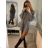 Alla Sweater Knitted Turtleneck Knitted Women's Dress (S/M) ITALIAN FASHION IM422CLARA