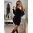 Alla Sweater Knitted Turtleneck Knitted Women's Dress (S/M) ITALIAN FASHION IM422CLARA