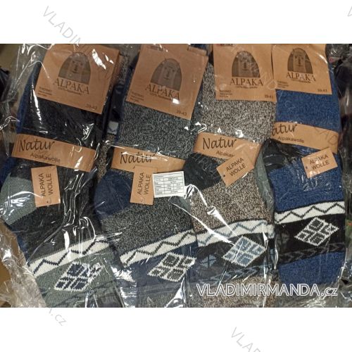 Men's warm alpaca socks (43-47) LOOKEN LOK22W9141