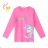 T-shirt long sleeve with sequins children's girl (98-128) KUGO DC0002