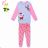 Pajamas long infant children's girls (80-110) KUGO MP1326