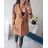 Women's Plus Size Fluffy Long Sleeve Coat (2XL-5XL) ITALIAN FASHION IMWL22048