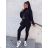 Women's Long Sleeve Knitted Turtleneck Sweater and Leggings Set (S/M ONE SIZE) ITALIAN FASHION IMWAA22511