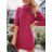 Summer long sleeve flowered women's dress (UNI S / L) ITALIAN FASHION IMK20150