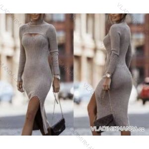 Summer long sleeve flowered women's dress (UNI S / L) ITALIAN FASHION IMK20150