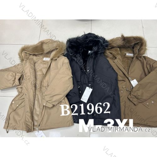 Zip Hooded Jacket Long Sleeve Women's Plus Size (3XL-8XL) POLISH FASHION PMWT21T21-69