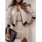 Women's Leather Jacket and Skirt Set (S/M ONE SIZE) ITALIAN FASHION IMWB22377