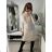 Women's Long Sleeve Turtleneck Knitted Dress (S/M ONE SIZE) ITALIAN FASHION IMWAA223600 S/M Brown