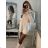 Dress with 3/4-sleeve ladies pocket (uni sl) ITALIAN Fashion IM3181746