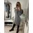 Women's Knitted Dress/Sweater Extended Long Sleeve (S/M ONE SIZE) ITALIAN FASHION IMM22MY21183