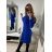 Women's Knitted Dress/Sweater Extended Long Sleeve (S/M ONE SIZE) ITALIAN FASHION IMM22MY21183