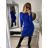 Women's Knitted Dress/Sweater Extended Long Sleeve (S/M ONE SIZE) ITALIAN FASHION IMM22MY21183