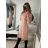 Women's Knitted Dress/Sweater Extended Long Sleeve (S/M ONE SIZE) ITALIAN FASHION IMM22MY21183