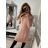 Women's Knitted Dress/Sweater Extended Long Sleeve (S/M ONE SIZE) ITALIAN FASHION IMM22MY21183