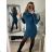 Women's Knitted Carmen Turtleneck Long Sleeve Dress (S/M ONE SIZE) ITALIAN IM422JK7026