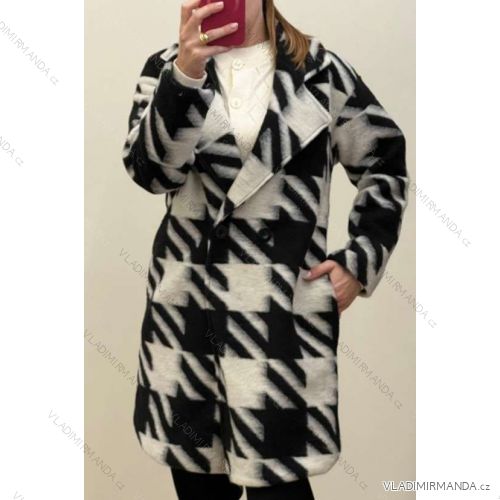 Women's Autumn Long Sleeve Coat (S/M ONE SIZE) ITALIAN FASHION IMPLM22818000019