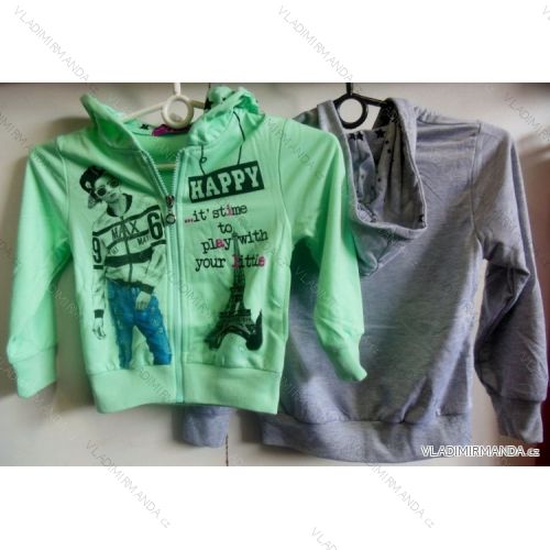 Sweatshirt fawn baby girl (98-128) ACTIVE SPORTS SJ-9001
