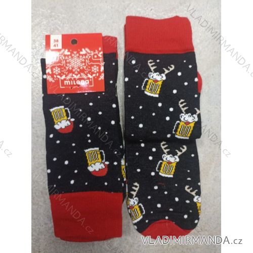 Women's thin cheerful socks (38-41) POLISH FASHION DPP22206