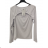 Women's Stand Collar Long Sleeve Knitted Sweater (S/M ONE SIZE) ITALIAN FASHION IMPLI228596