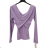 Women's Stand Collar Long Sleeve Knitted Sweater (S/M ONE SIZE) ITALIAN FASHION IMPLI228596